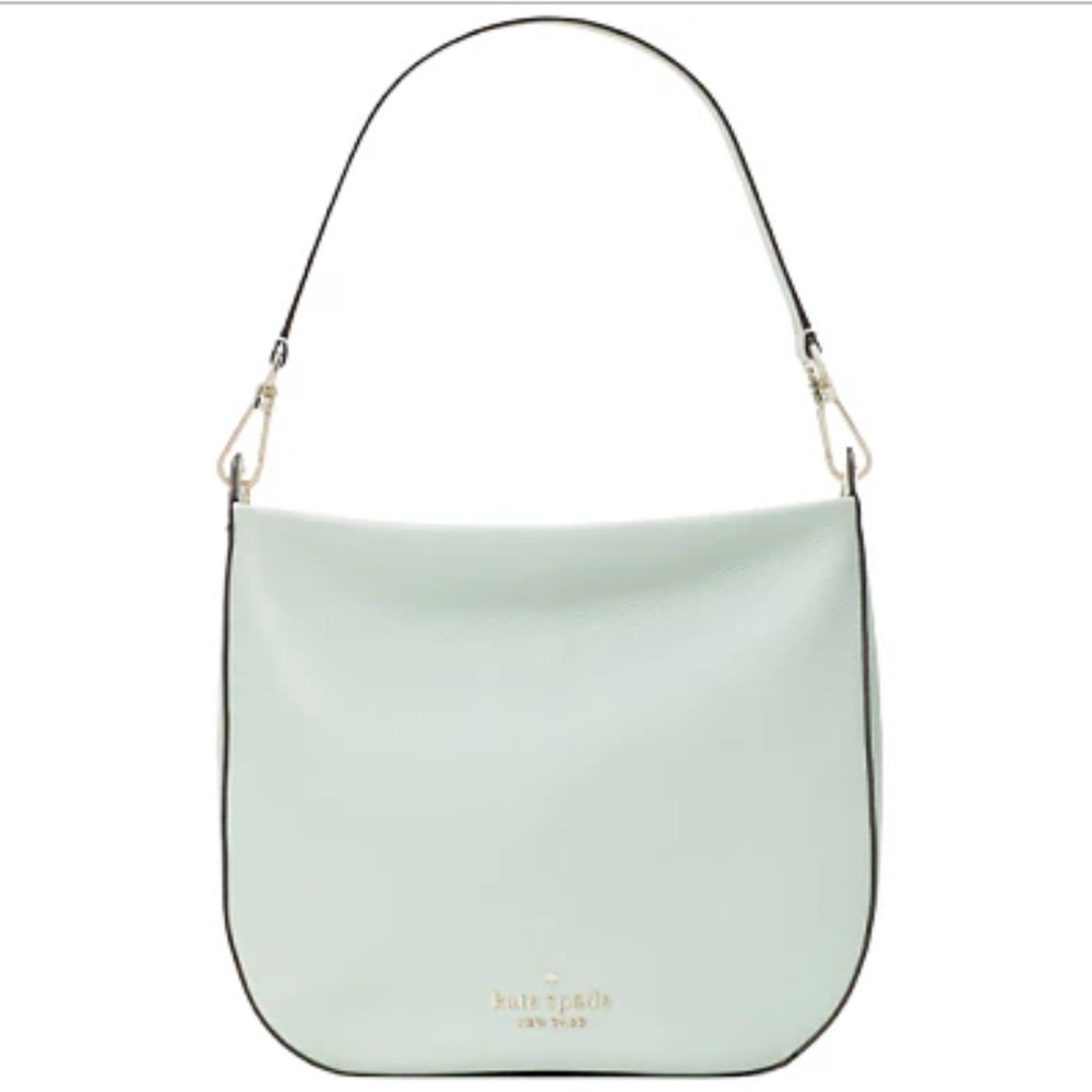 NWOT Kate Spade Lexy Shoulder Bag in Crystal Blue Pebbled Leather